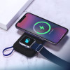 Power Bank 3mk PastelUp 10 000 mAh 22,5 W / MagSafe QI / USB-A / USB-C / Lightning / Noir
