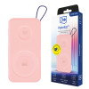 Power Bank 3mk PastelUp 10 000 mAh 22,5 W / MagSafe QI / USB-A / USB-C / Lightning / Rose