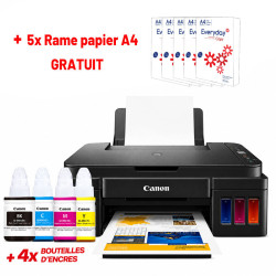 Imprimante Multifonction réservoir intégré CANON PIXMA G3410 Couleur Wifi 3en1 / Avec Cadeau Offert