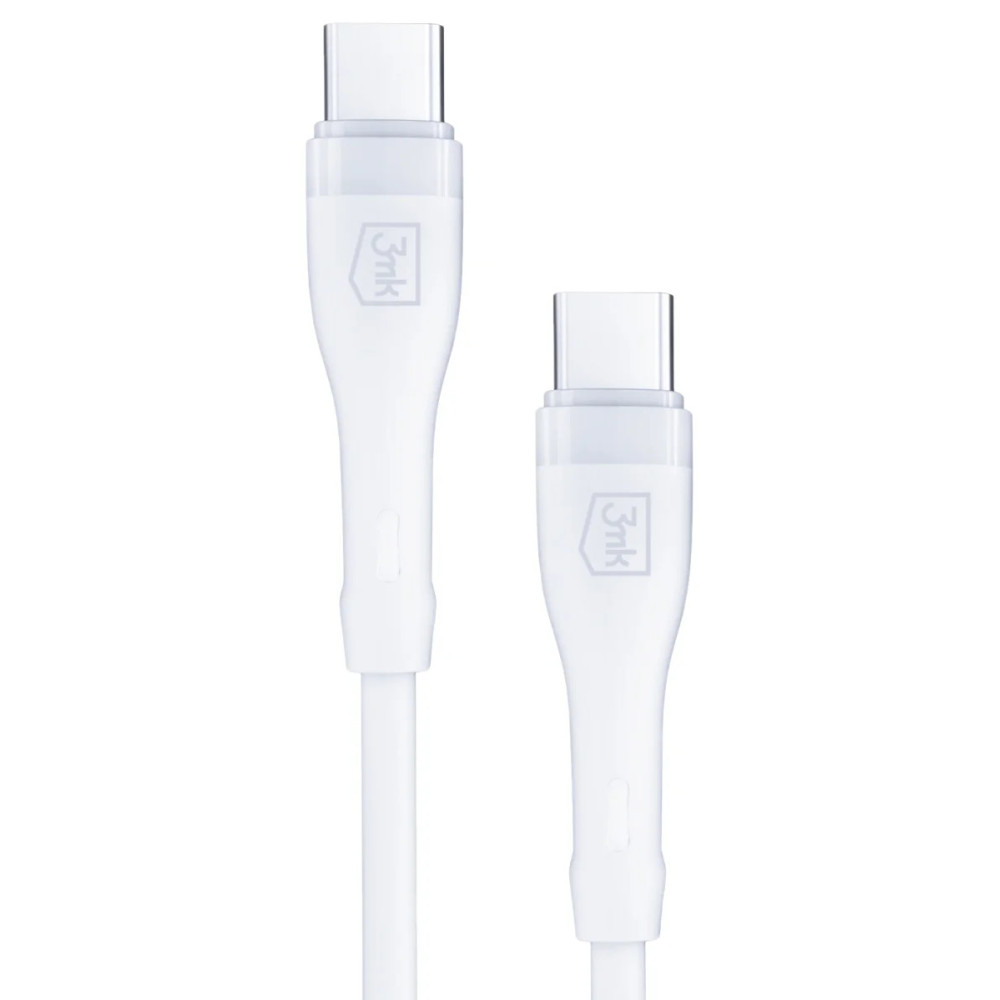 Chargeur 3mk PD 20W + Câble Type-C 60W / blanc
