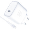 Chargeur 3mk PD 20W + Câble Type-C 60W / blanc