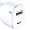 Chargeur de voiture 3mk  PD 20W- 02 ports USB C et USB A