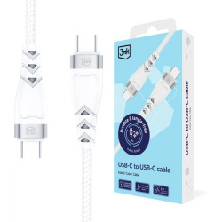 Câble 3mk USB-C vers USB-C