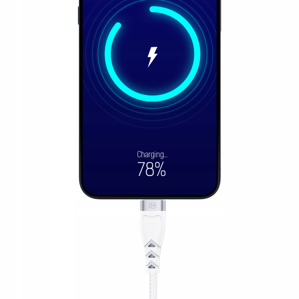Câble 3mk USB-C vers Lightning