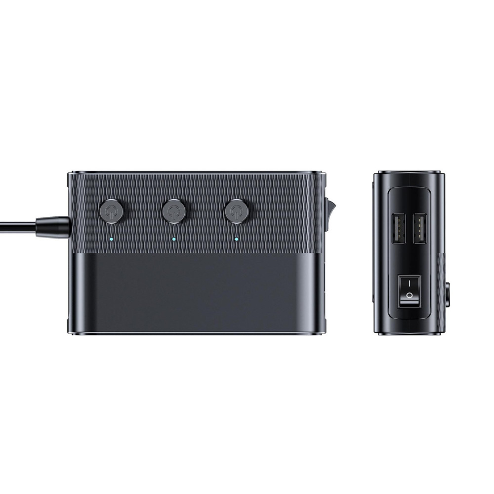 Répartiteur d'alimentation 3MK PD 120 W QC PPS UCB-C USB-A pour 7 appareils