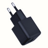 Chargeur mural 3mk Hyper GaN 20 W QC4+ PD PPS USB-C USB-A / Noir