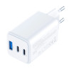 Chargeur mural USB-C/USB-A 3mk Hyper GaN PD 65W / blanc