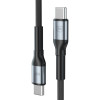 Câble 3mk Hyper Cable série N USB-C vers USB-C / 1 m  / PD 3.0 QC 3.0 20 V/5 A