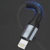Câble 3mk Hyper Series N USB-A vers Lightning / 1m / 5 V/2,4 A 12 W / Noir