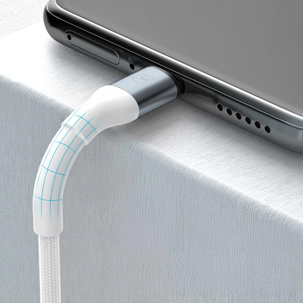 Câble 3mk Hyper Cable série N USB-C vers USB-C / 1 m / PD 3.0 QC 3.0 20 V/5 A