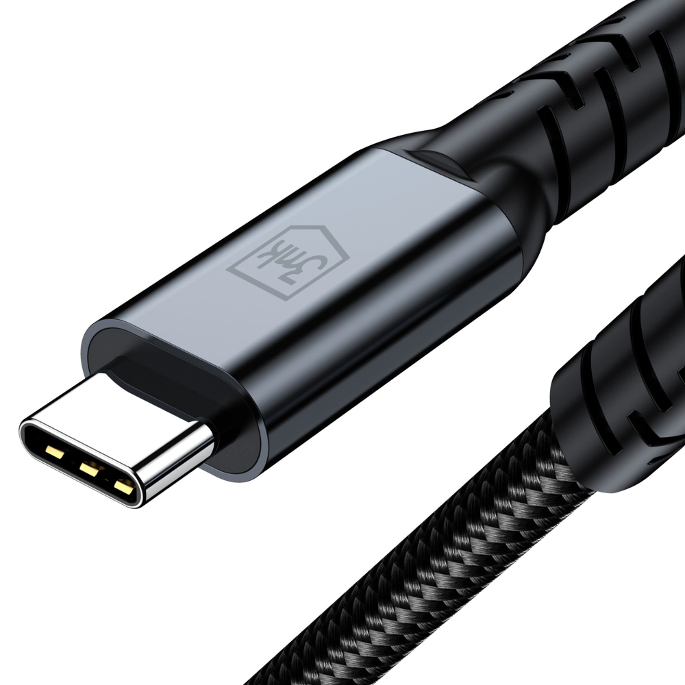 Câble 3mk Hyper série N USB-C vers USB-C Thunderbolt 4 / 1 m  / 48 V/5 A