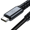 Câble 3mk Hyper série N USB-C vers USB-C Thunderbolt 4 / 1 m  / 48 V/5 A