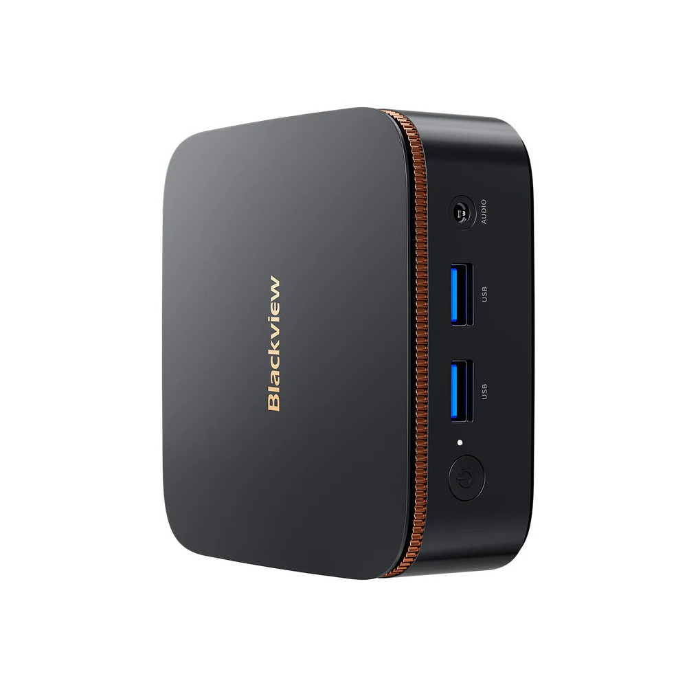 Mini Pc de bureau Blackview MP20 / Ryzen 3 3300U / 16 Go / 512 Go SSD / Windows 11 Pro / Noir