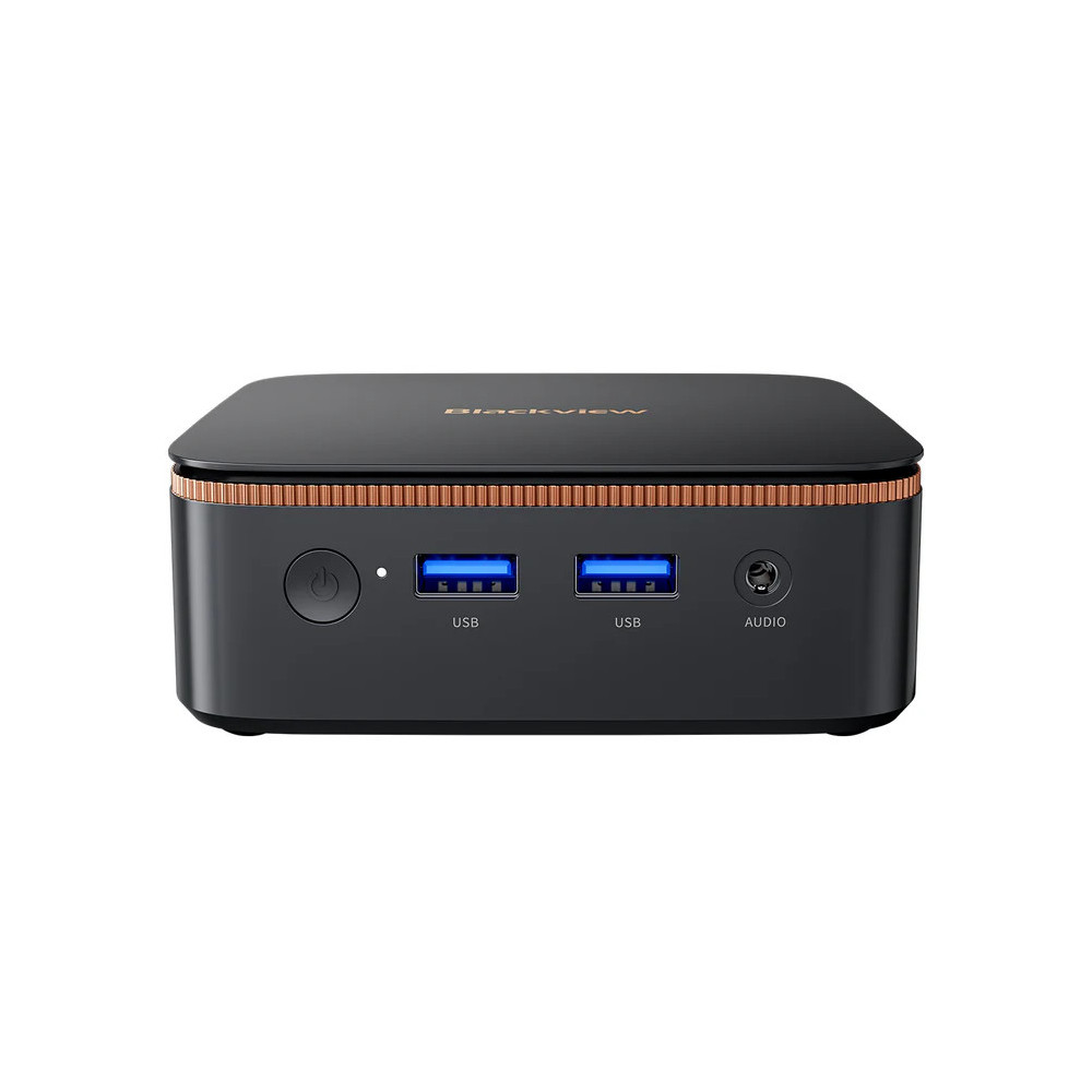 Mini Pc de bureau Blackview MP20 / Ryzen 3 3300U / 16 Go / 512 Go SSD / Windows 11 Pro / Noir