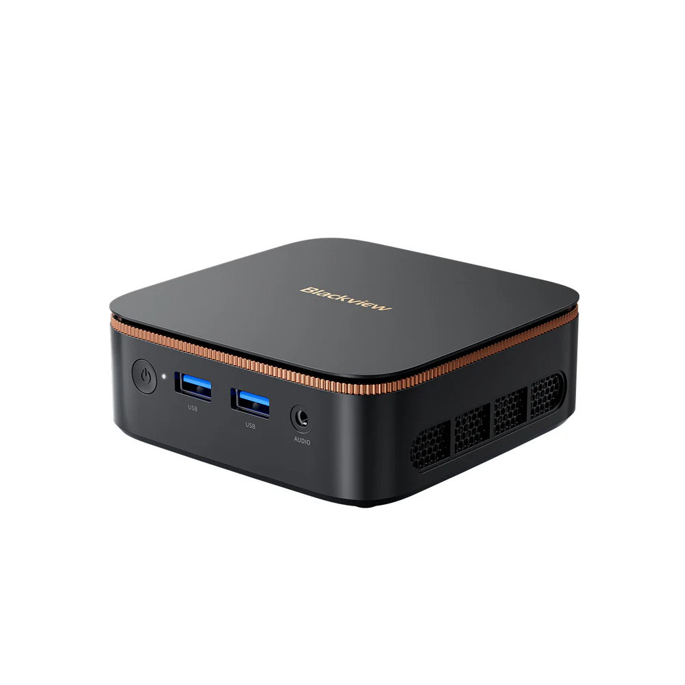 Mini Pc de bureau Blackview MP20 / Ryzen 3 3300U / 16 Go / 512 Go SSD / Windows 11 Pro / Noir