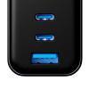 Chargeur mural 3mk incharge Lumin / avec écran TFT QC 4+ PPS / 67W  / Noir