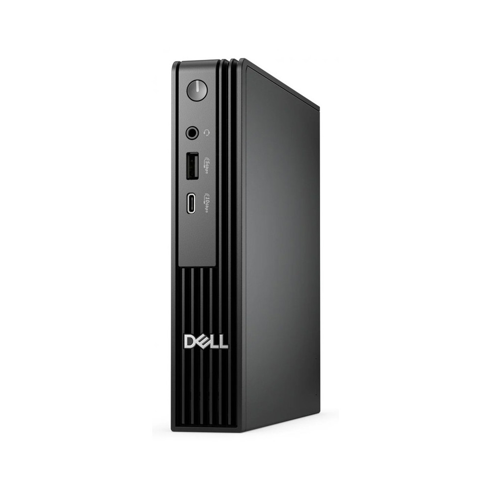 Pc de Bureau DELL Pro MFF QCM1250 / U5-235T / 8 Go DDR5 / 512 Go SSD / WiFi / Bluetooth / Noir