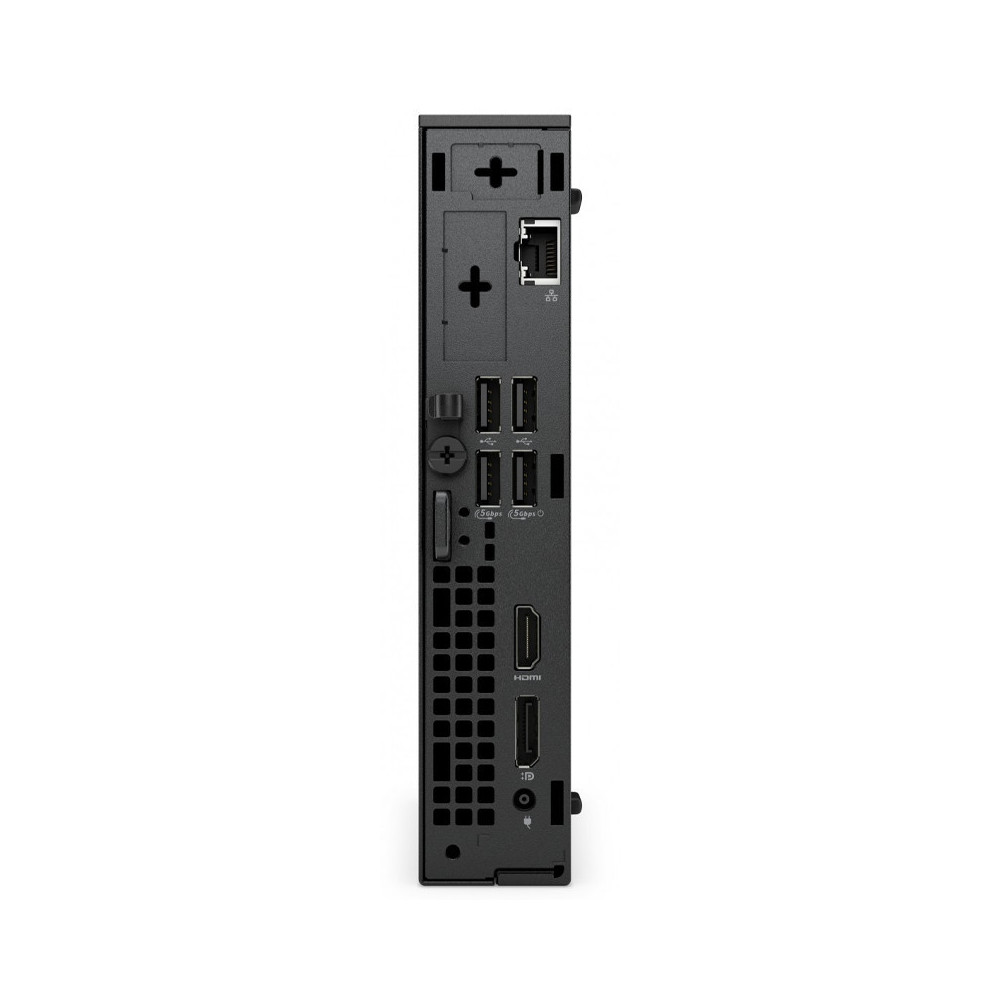 Pc de Bureau DELL Pro MFF QCM1250 / U5-235T / 8 Go DDR5 / 512 Go SSD / WiFi / Bluetooth / Noir