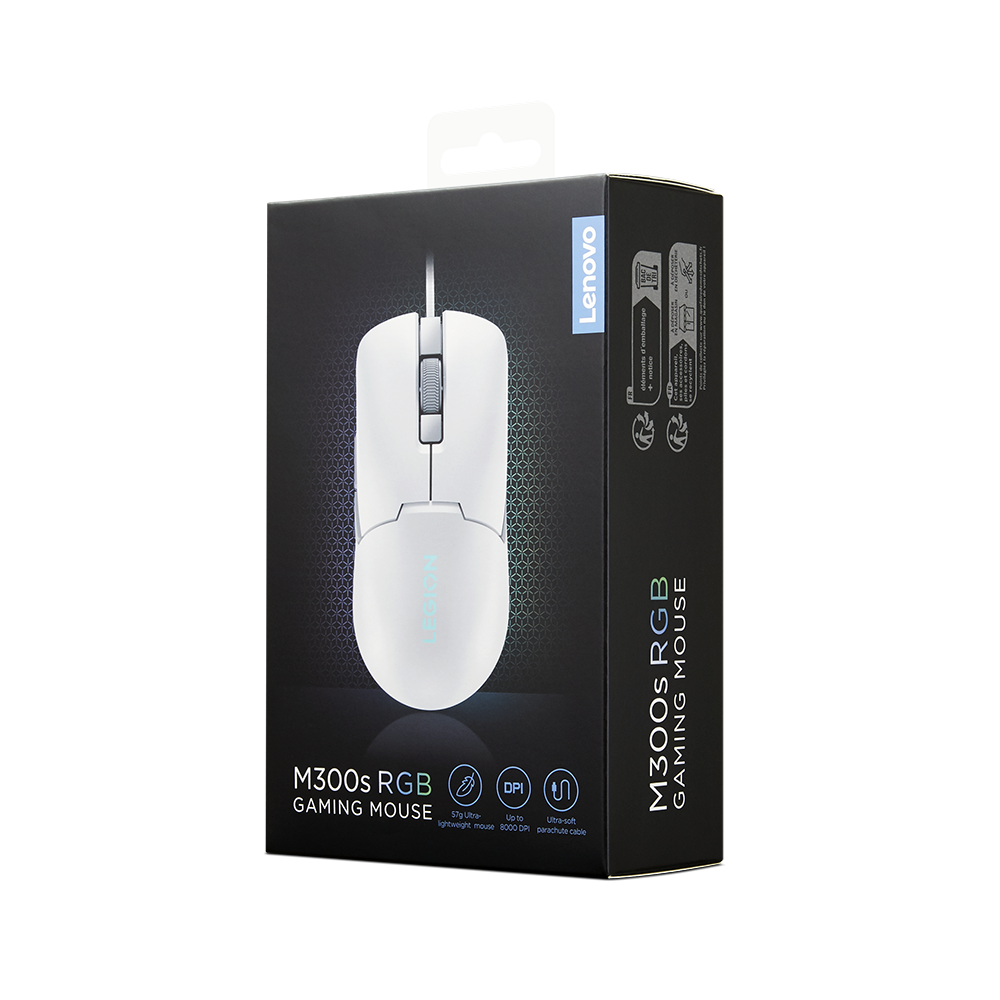 SOURIS Lenovo Legion M300s RGB Gaming Mouse / Blanc