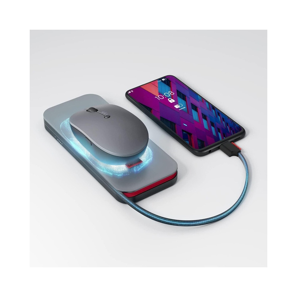 Power Bank Sans Fil LENOVO GO 20000 mAh / Gris