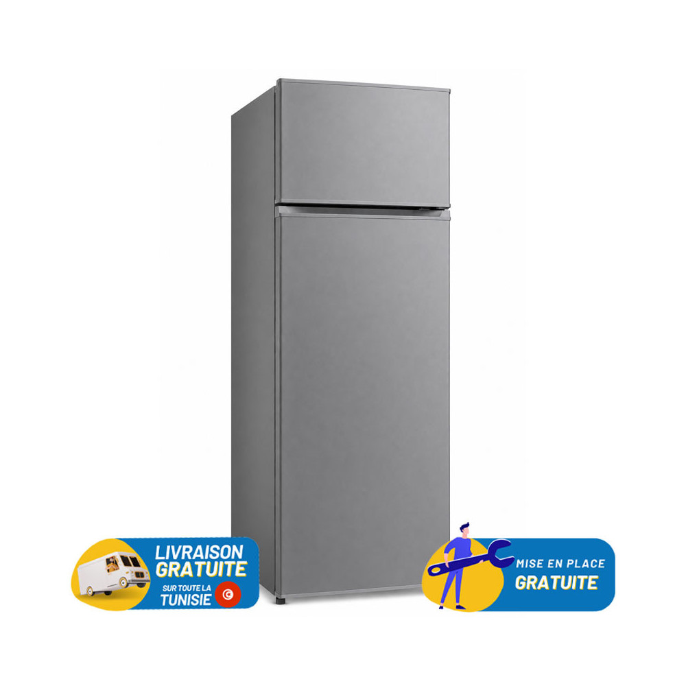 REFRIGERATEUR ACER DE FROST Double Portes 229 Litres / Silver