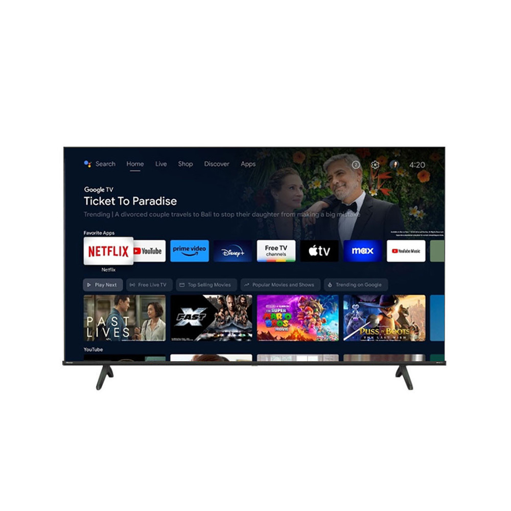 TV HISENSE 55" Smart Série 4K UHD A6500N SERIES GOOGLE TV