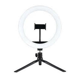 Selfie Ring Light 360° + tripode / Noir