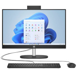 PC de Bureau All In One HP 24-cr0057nk / Ryzen 5 7520U / 8 Go / 512 Go SSD / Noir
