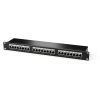 PANNEAU DE BRASSAGE 24 PORTS FTP CAT 6