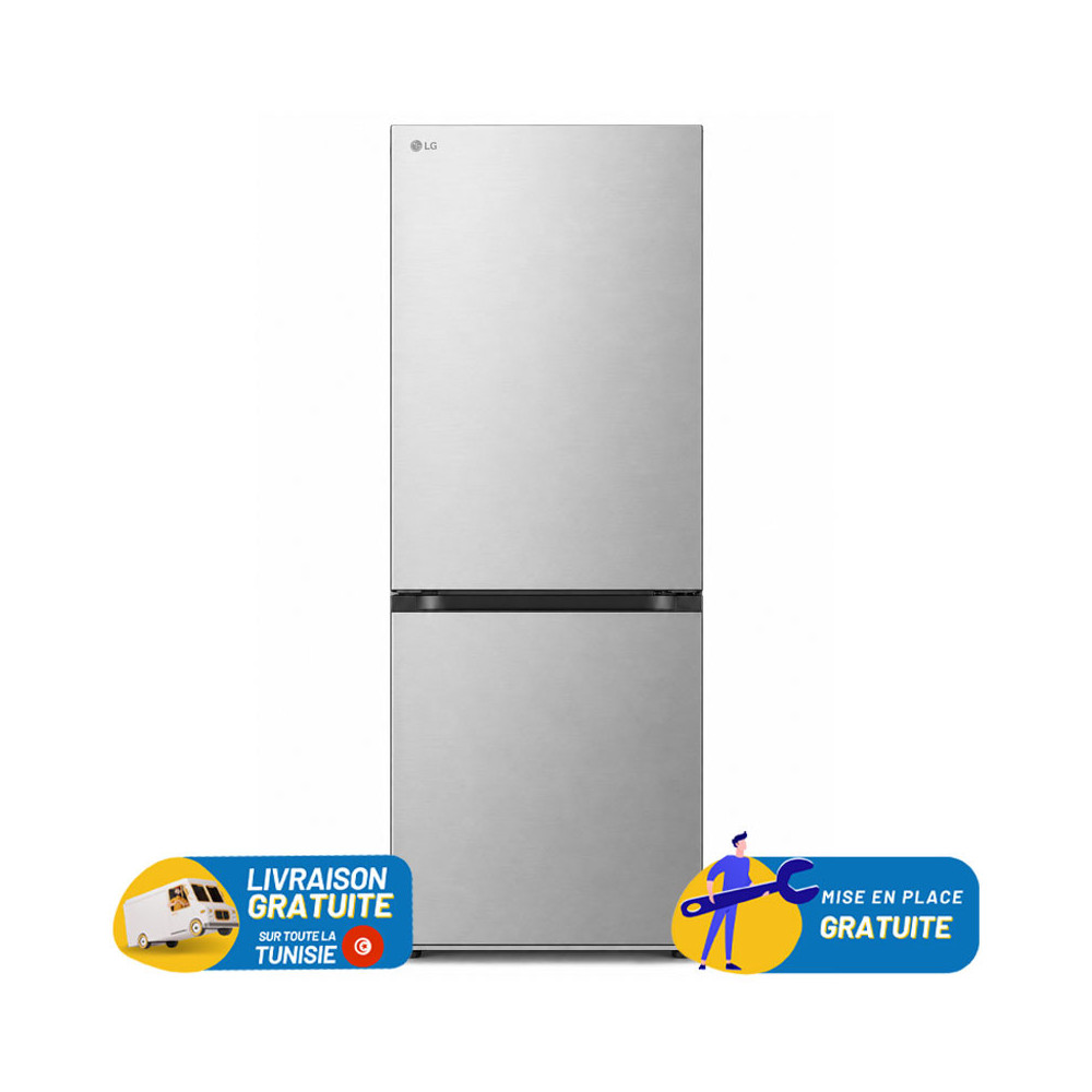 REFRIGERATEUR LG 341 Litres No Frost / GW-B459FMGW / SILVER