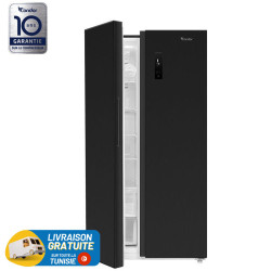 Réfrigérateur CONDOR Side By Side INVERTER No Frost 640 Litres / CRS81NDX / Noir