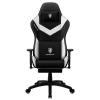 Chaise Gaming DOWINX LS-D1163 Semi Cuir  / Blanc