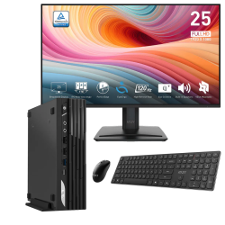 PC DE BUREAU MSI PRO DP21 14M / I5-14400 / 32 GO DDR5 / 512 GO SSD / Noir