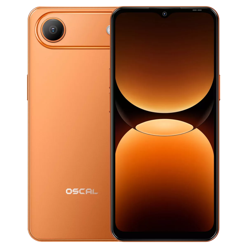 Smartphone OSCAL FLAT 3C | 4G/64G | Orange