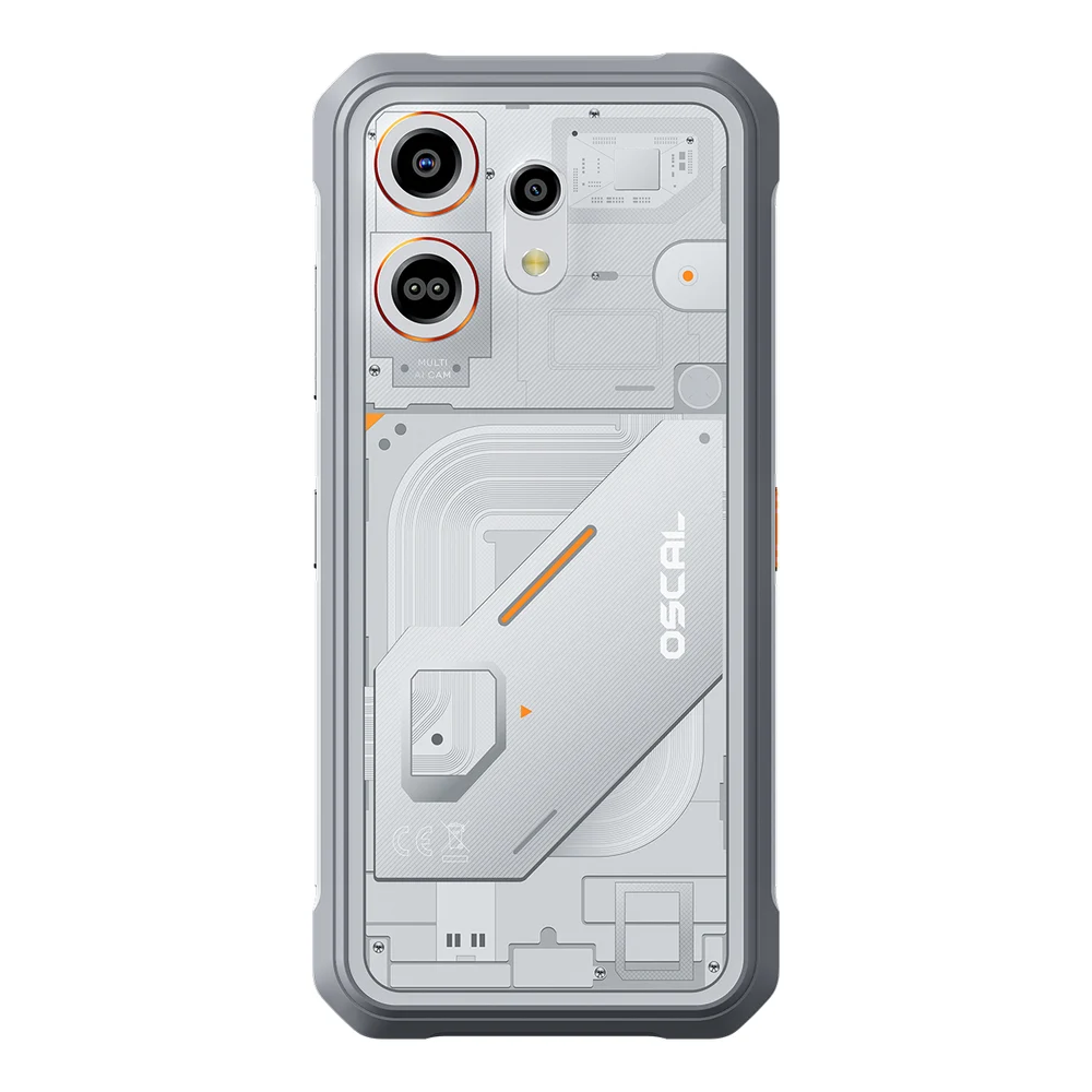 Smartphone Oscal Marine 3 Rugged Phone | 8G/128G | Blanc