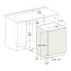 Lave Vaisselle Encastrable FOCUS 15 Couverts / FILO1310 / Inox