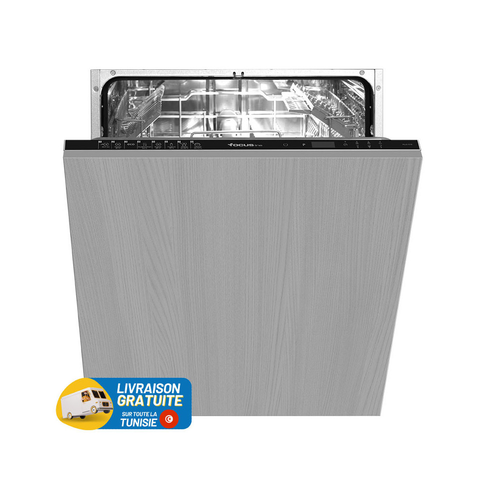 Lave Vaisselle Encastrable FOCUS 15 Couverts / FILO1310 / Inox