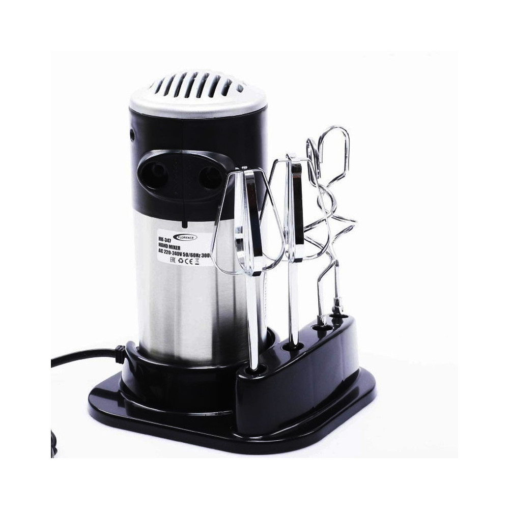Batteur Électrique FLORENCE HK347 300W - Noir