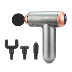 Pistolet de Massage DSP 4en1 / Gris