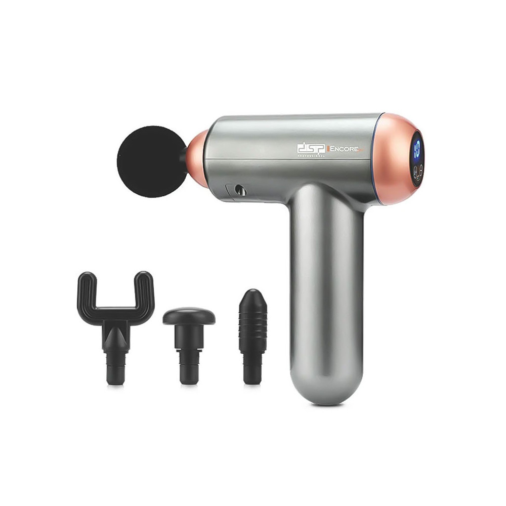 Pistolet de Massage DSP 4en1 / Gris