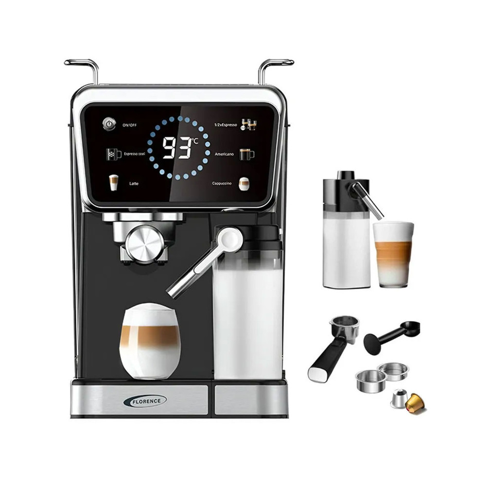 Machine à Café Florence 1.5Litre / HK429 / Noir