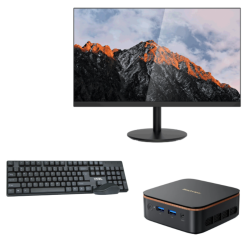 Mini Pc de bureau Blackview MP20 / Ryzen 3 3300U / 16 Go / 512 Go SSD / Windows 11 Pro / Noir Avec Ecran DAHUA 22" FHD VA 100 Hz