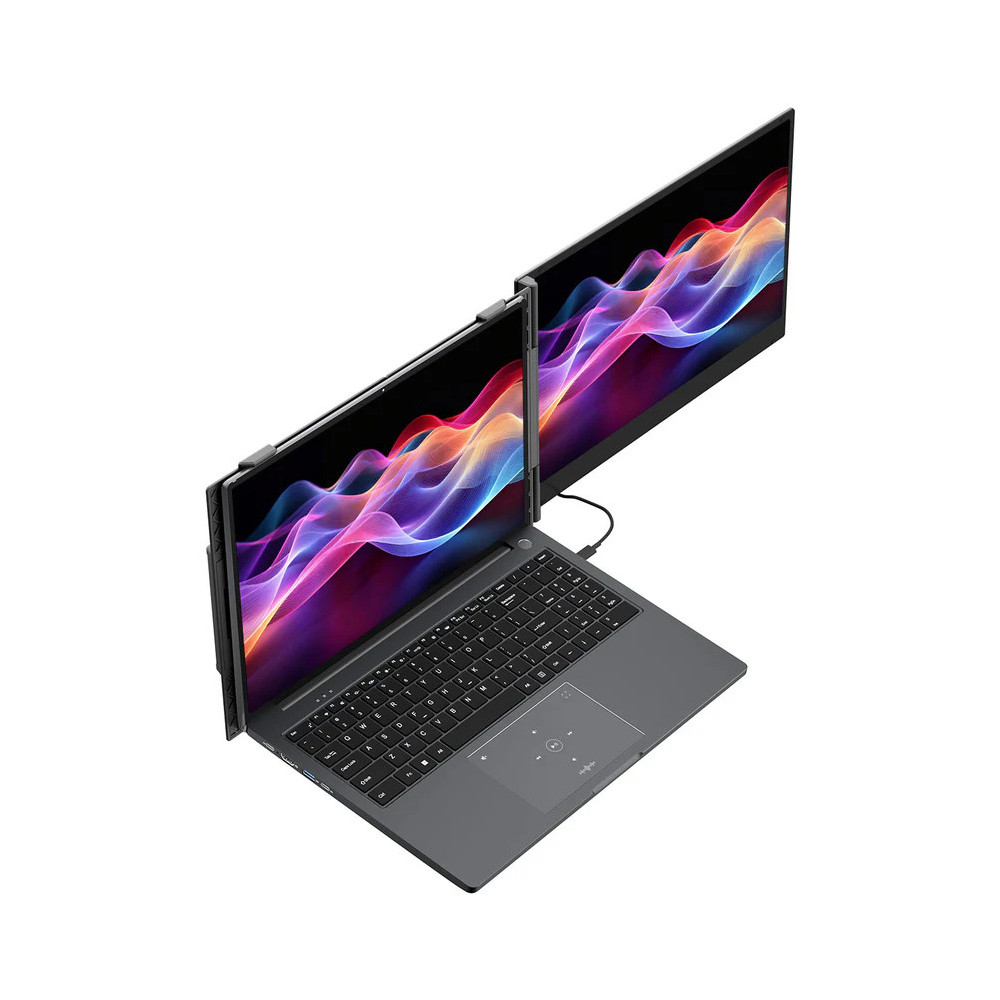 Blackview SCM8 Écran portable 15.3" Moniteur d'extension pour ordinateur portable avec haut-parleur / Full HD / Gris