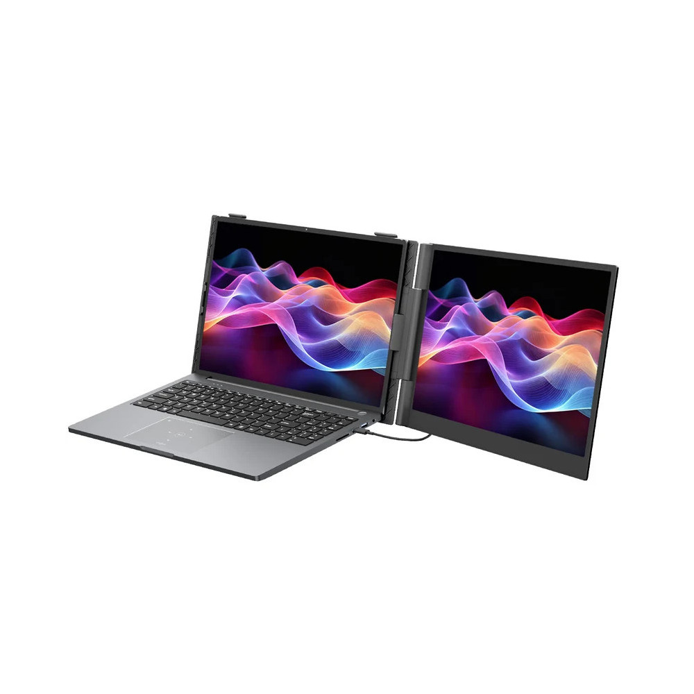 Blackview SCM8 Écran portable 15.3" Moniteur d'extension pour ordinateur portable avec haut-parleur / Full HD / Gris
