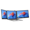 Blackview DCM5 Écran portable double moniteur 14" pour ordinateur portable avec haut-parleur / Full HD / USB-C / Gris