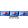 Blackview DCM5 Écran portable double moniteur 14" pour ordinateur portable avec haut-parleur / Full HD / USB-C / Gris