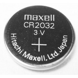 Pile bouton alcaline Maxell CR2032