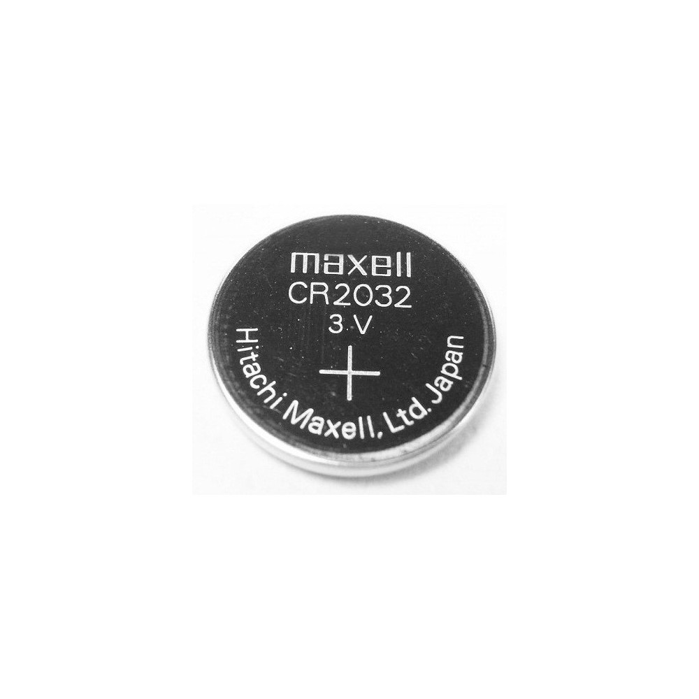 Pile bouton alcaline Maxell CR2032