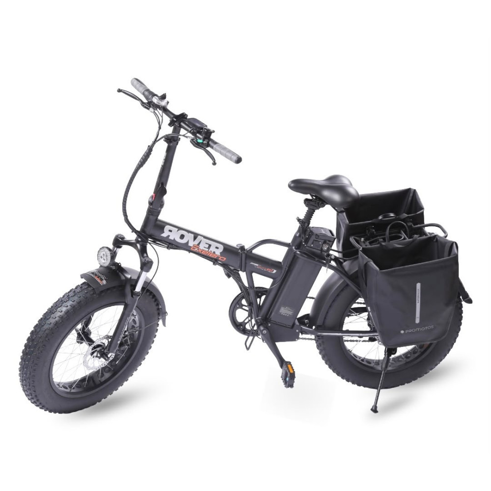 Vélo électrique Promotos Rover-Exelero / 7 vitesses / 800 W / Noir