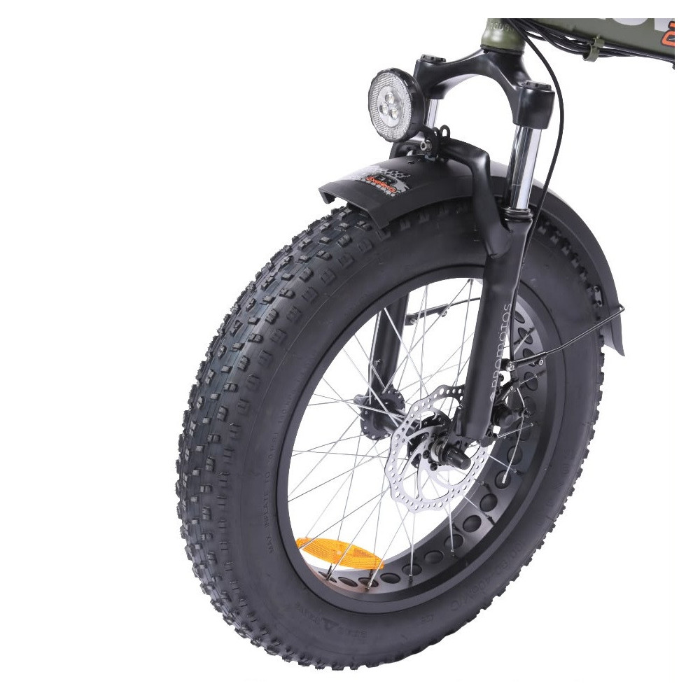 Vélo électrique Promotos Rover-Exelero / 7 vitesses / 800 W / Vert